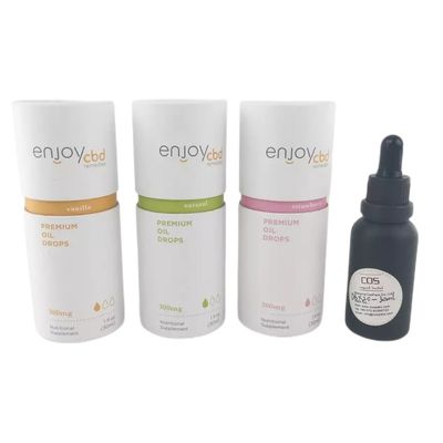 30mlエッセンシャルオイルボトル用紙管包装 化粧品用紙容器