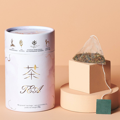 包むODMのペーパー管の茶Multiusageの茶箱のパッケージ・デザイン