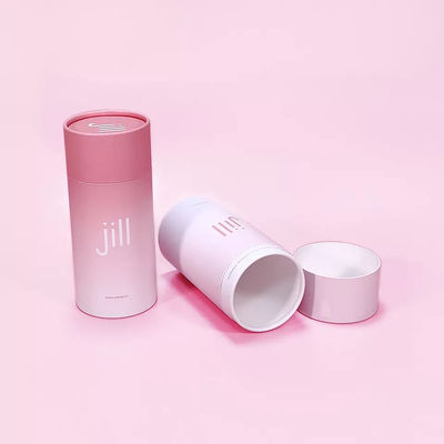 口紅の包装シリンダー紙箱、CMYK Eco の友好的な化粧品の容器