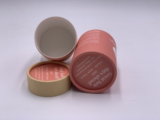 シャンプーのクラフト紙の管のヘアケア プロダクト化粧品の箱の包装