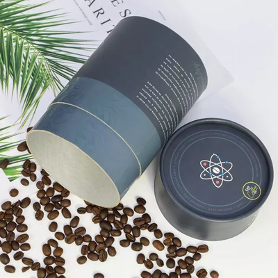 気密を包むコーヒー コラーゲンの粉の茶紙の管はふたの食品等級をはがします