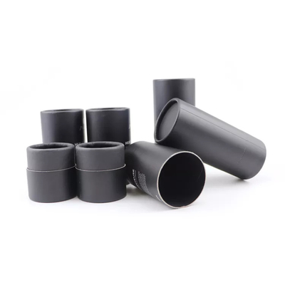 エッセンシャル オイルの点滴器のびんの化粧品の包装の管のための黒いボール紙の管箱