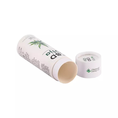10ml CBDの精油の円形の紙管の包装の化粧品シリンダー管の包装