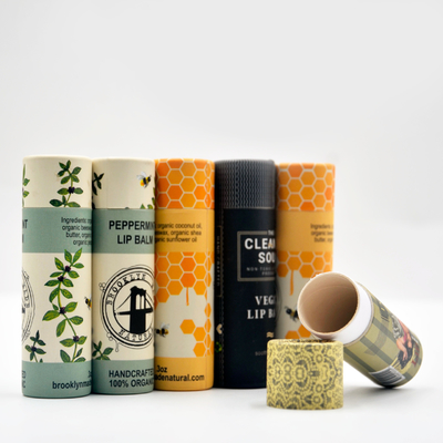 Compostable生物分解性に76mmの高さ24mmの直径0.5ozを荷箱