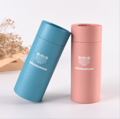 包む紫外線ペーパー管の茶Copolyester Compostableシェ包装箱