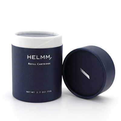 円柱プロダクトSilkprintingの化粧品に浮彫りになることのためのボール紙箱