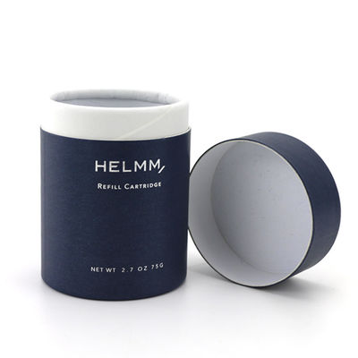 円柱プロダクトSilkprintingの化粧品に浮彫りになることのためのボール紙箱