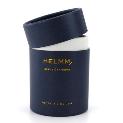 円柱プロダクトSilkprintingの化粧品に浮彫りになることのためのボール紙箱