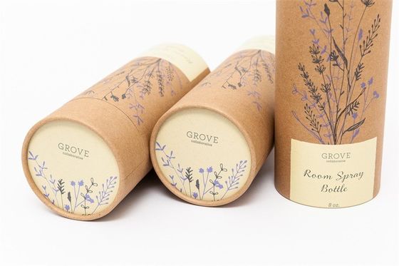 紫外線防臭剤のために浮彫りになった生物分解性のペーパー管を処理した