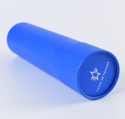 包むビロードの枕ペンのギフト用の箱silkprintingボール紙の筒の包装